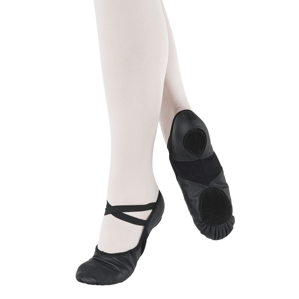 So Danca split sole leather ballet shoe 