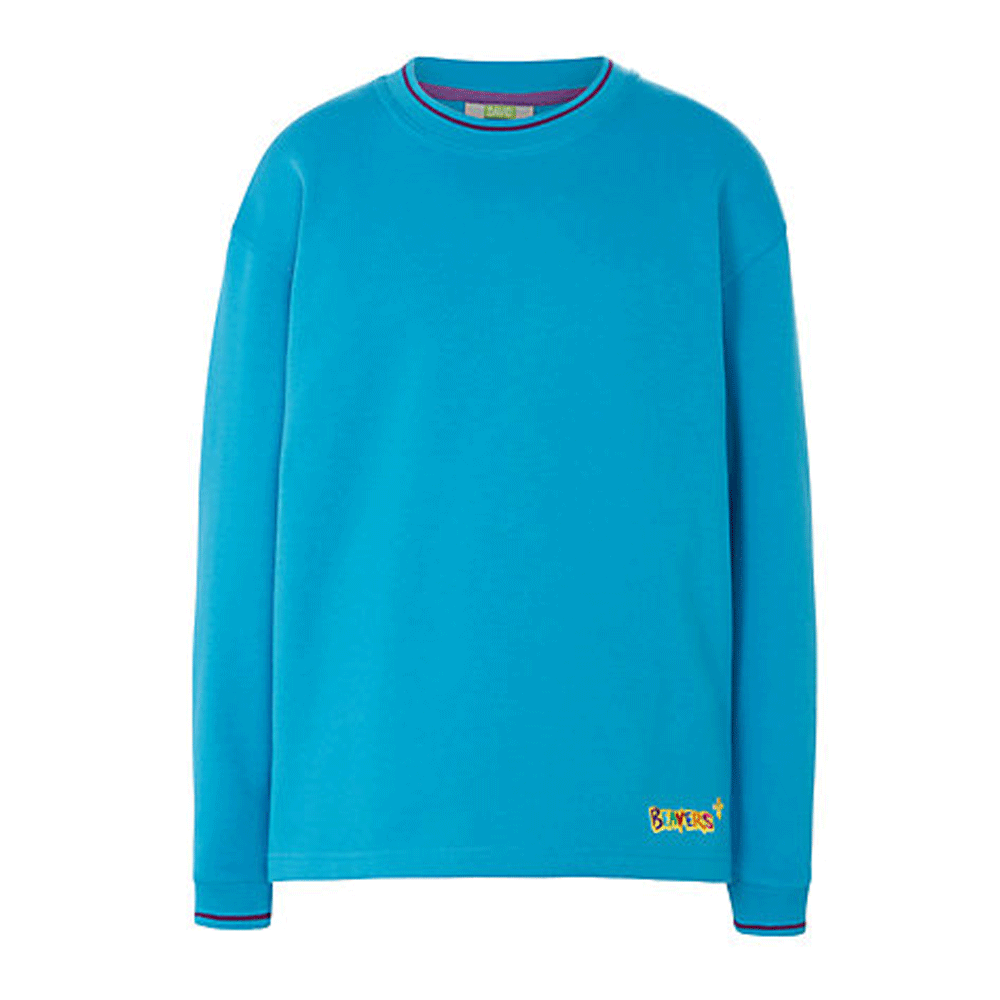 Plain Emerald Sweatshirt Children Boys Girls Sizes PolyCotton David Luke UK Made