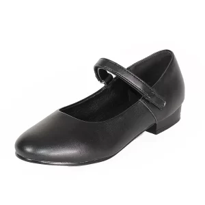 Roch Valley Black Velcro Tap Shoes