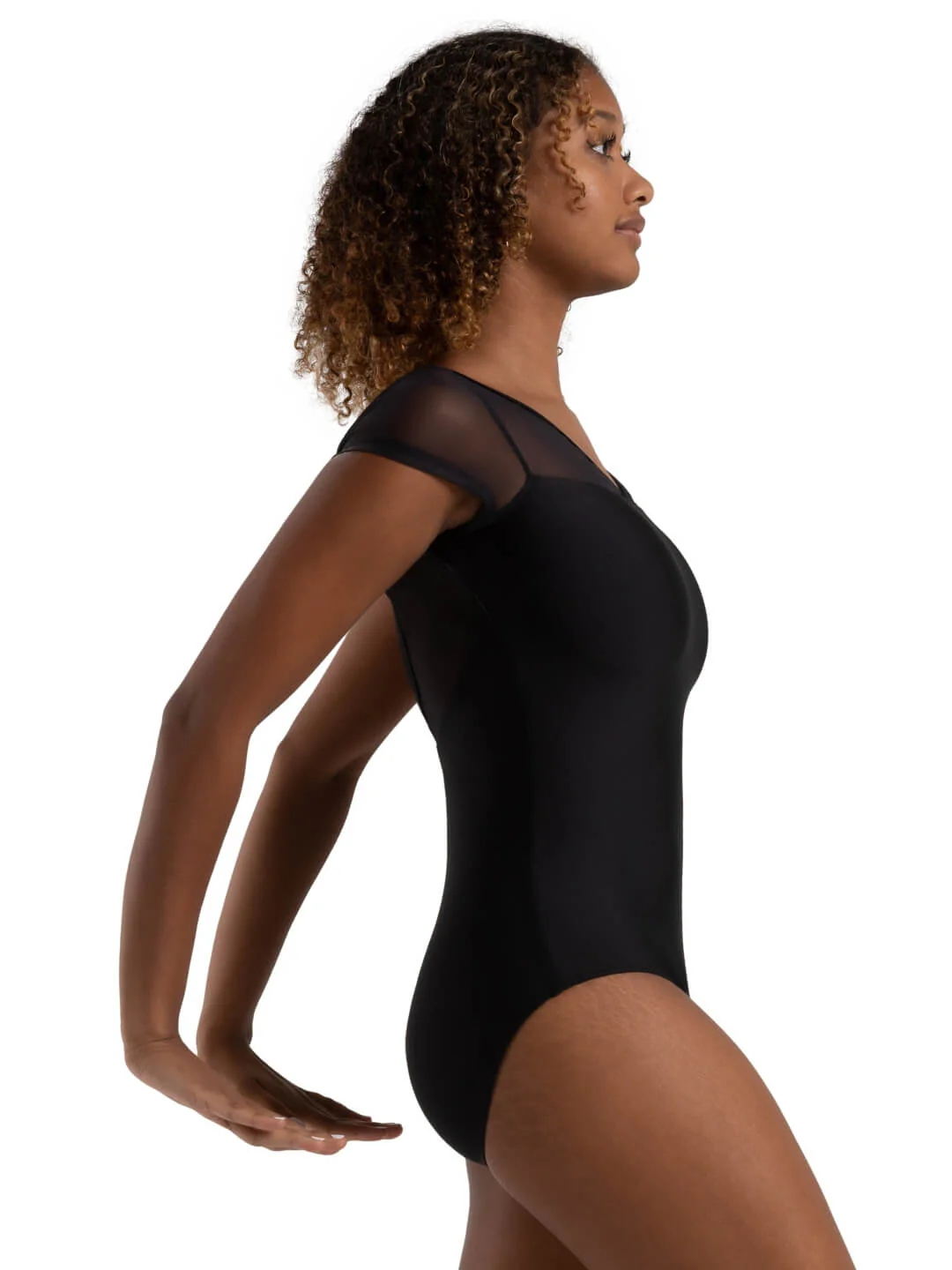 Capezio Coastal Bloom Coral Leotard - Image 4