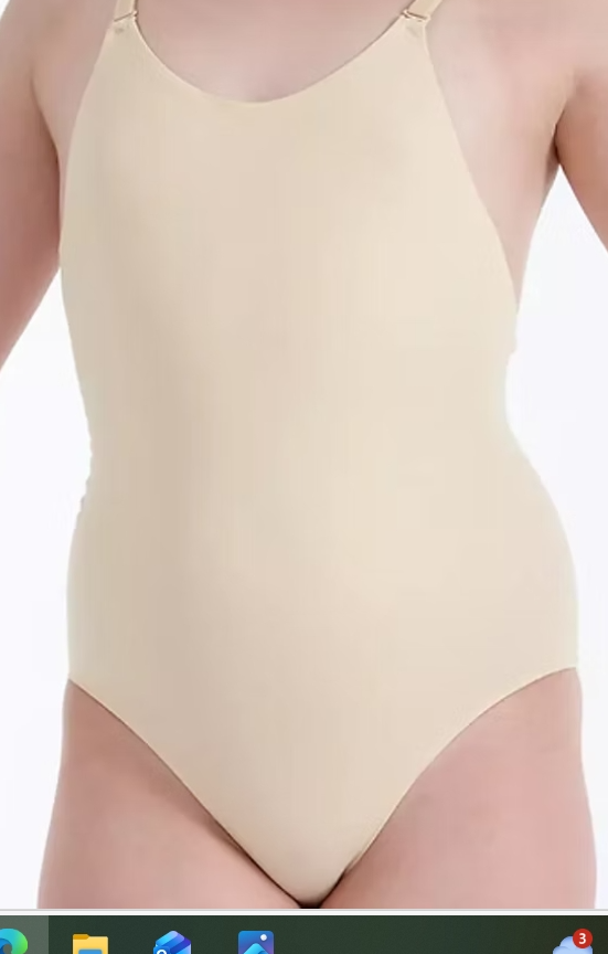 Silky - Light Nude - Invisible Low Back Camisole - Image 2
