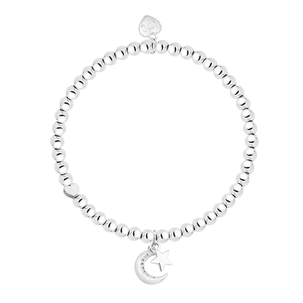 Moon & Star Charm Bracelet - Image 2