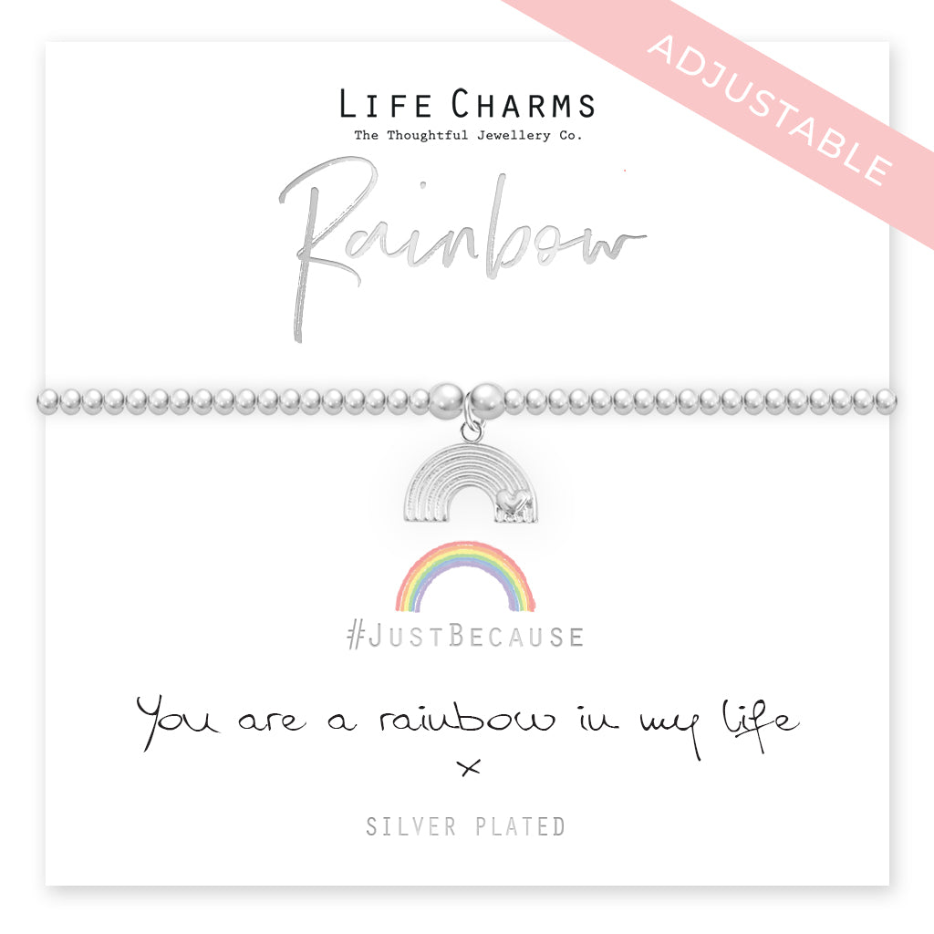 You Are A Rainbow In My Life Bracelet